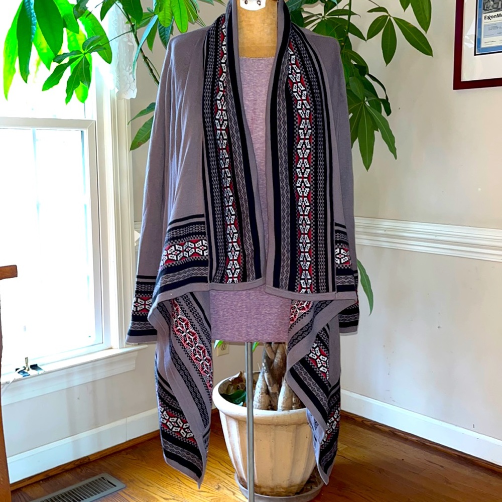 Denim & Co. open front cardigan